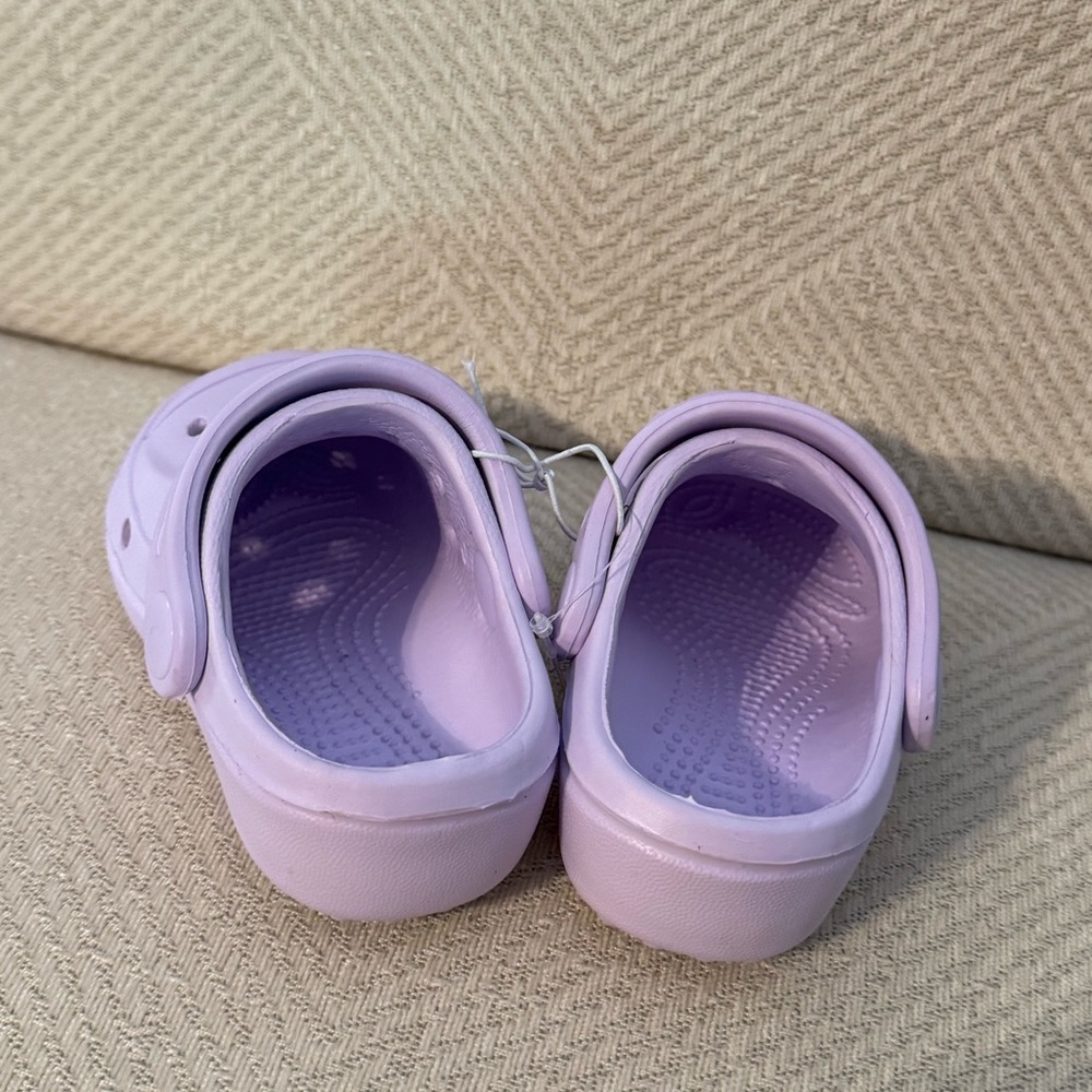 Lilac Toddler Clogs size 5/6 - Picture 4 of 4